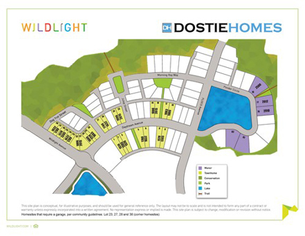 Wildlight Building Placement Map