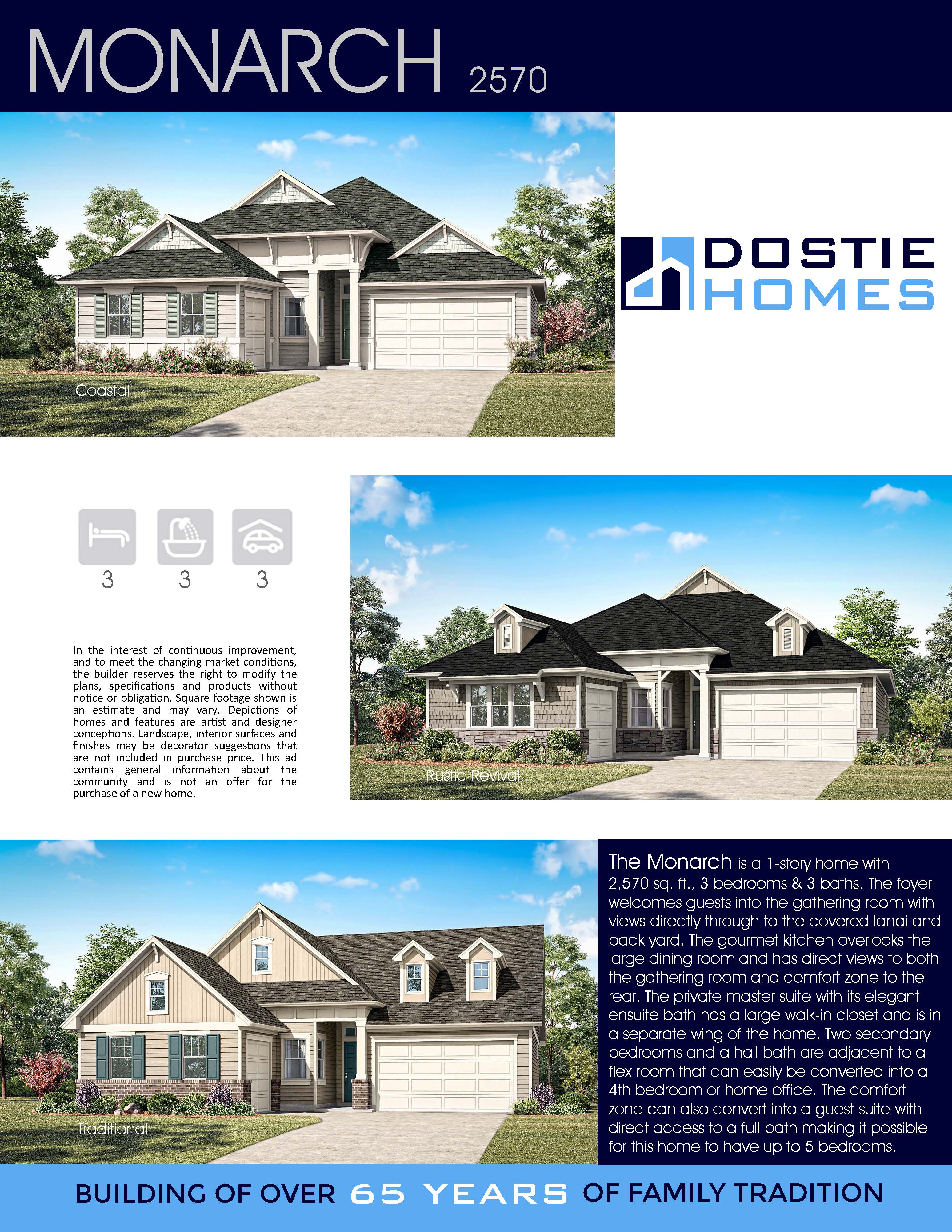 Monarch exterior styles