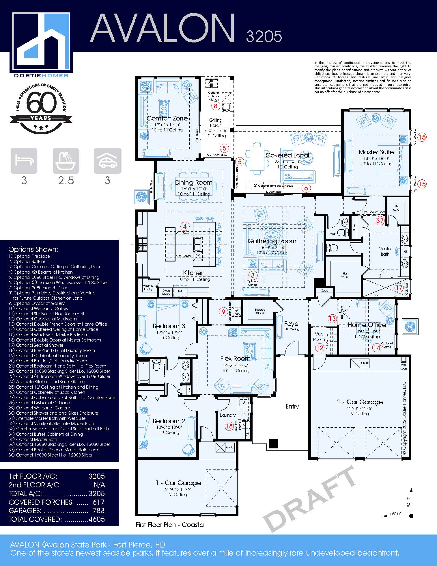 Avalon floor Plan
